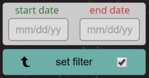 calendar date filter